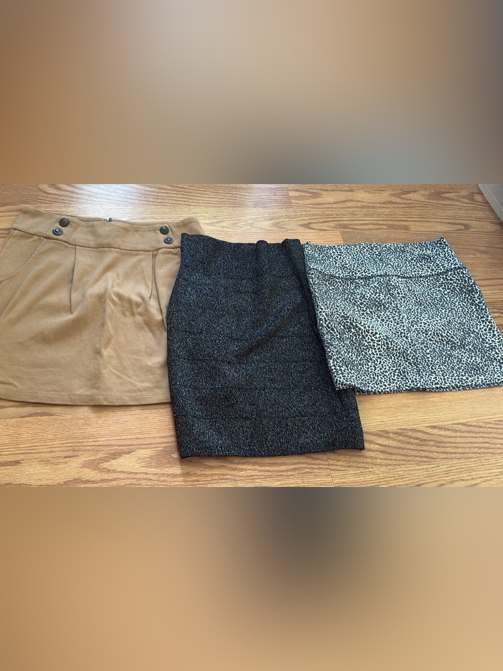 Lot of 3 Mini Skirts - size small